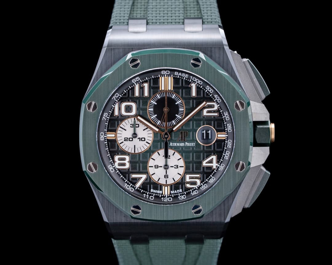 Audemars Piguet 26405CE Royal Oak Offshore Ceramic Green Dial