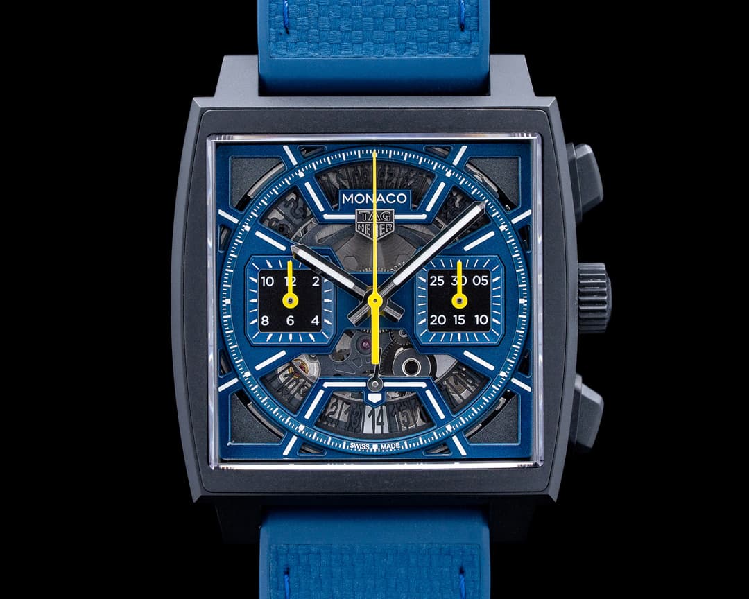 TAG Heuer Monaco Chronograph DLC Titanium Skeleton Dial