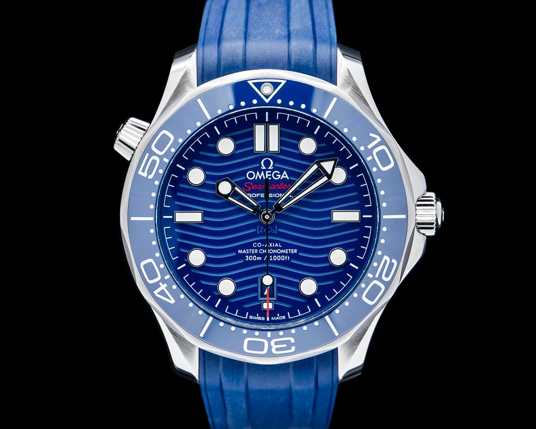 Omega Seamaster Diver 300M SS Blue Dial