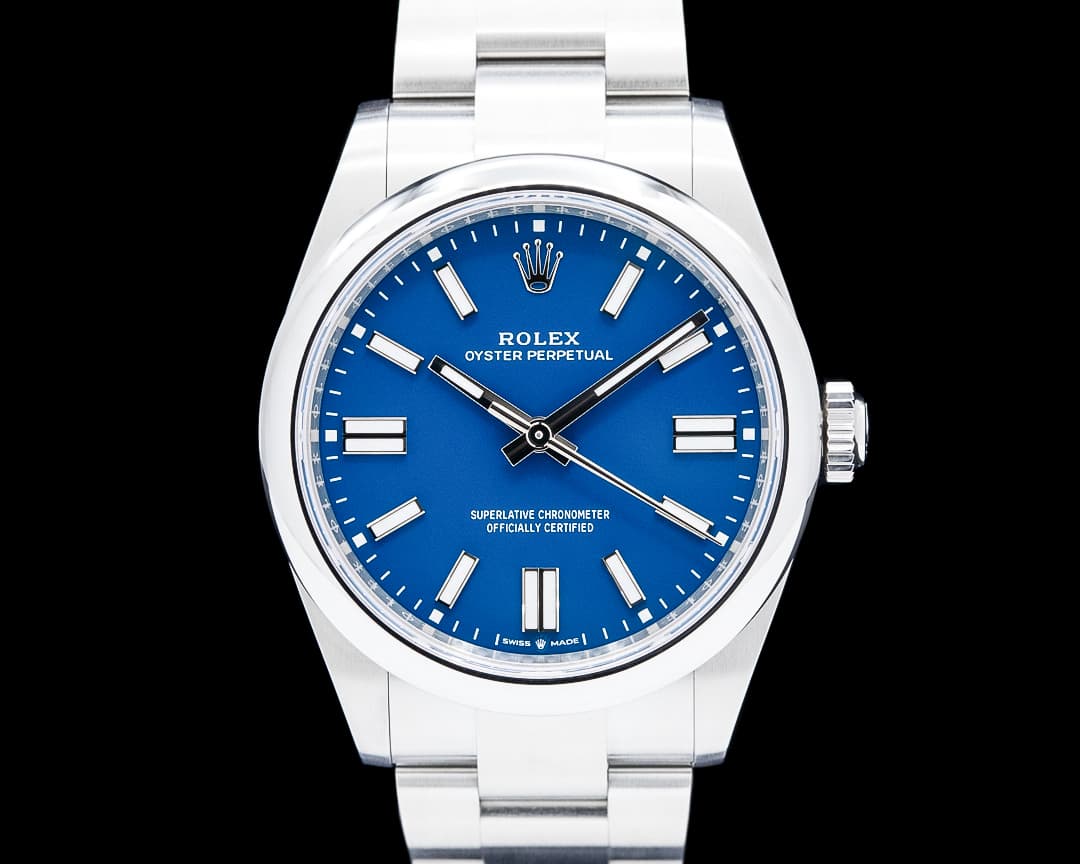 Rolex 134300 Oyster Perpetual 41 SS Blue Dial 2025