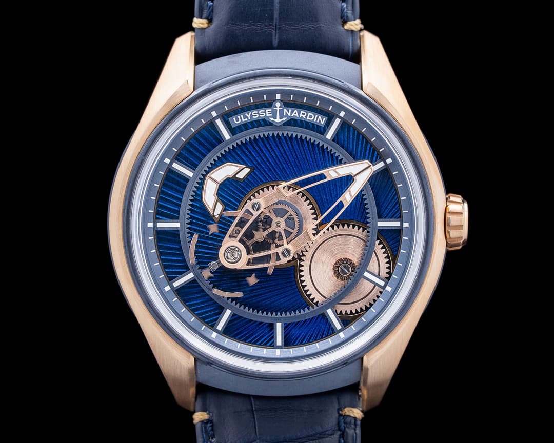 Ulysse Nardin Freak X Gold Enamel Titanium / 18K Rose Gold Blue Dial 2025 LIMITED