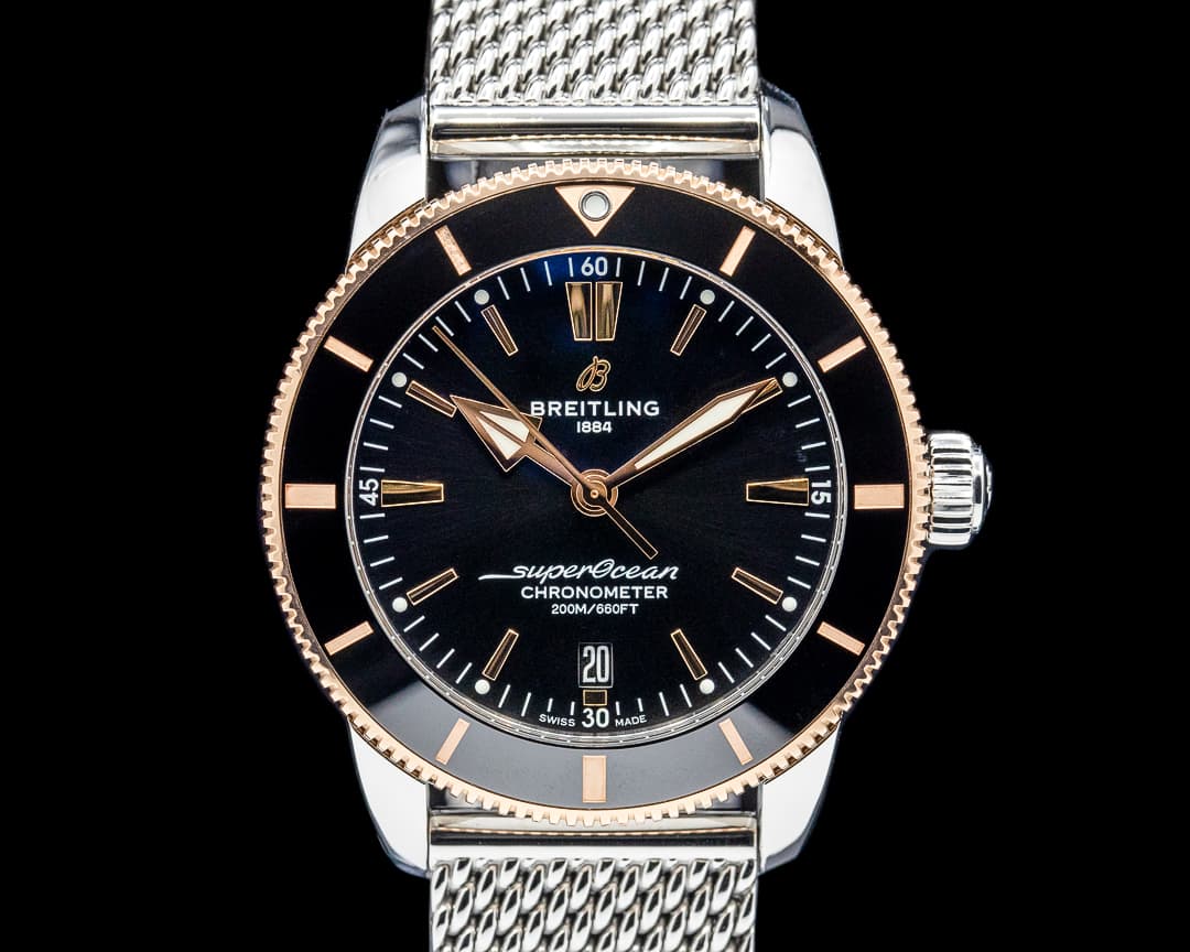 Breitling Superocean Heritage B20 Automatic 44 SS Black Dial
