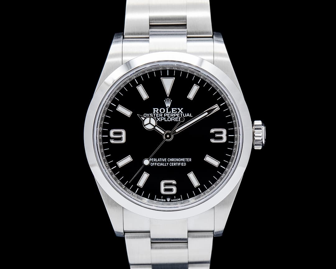 Rolex 124270 Explorer 36MM SS Black Dial