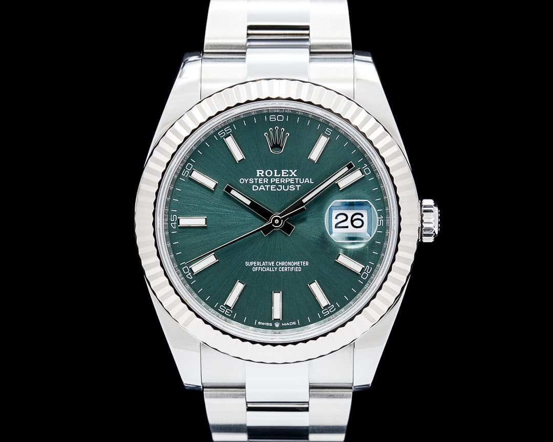 Rolex 126334 Datejust 41MM SS Green Dial