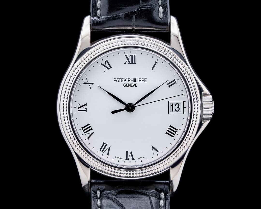 Patek Philippe 5117G-001 Calatrava 18K White Gold White Dial