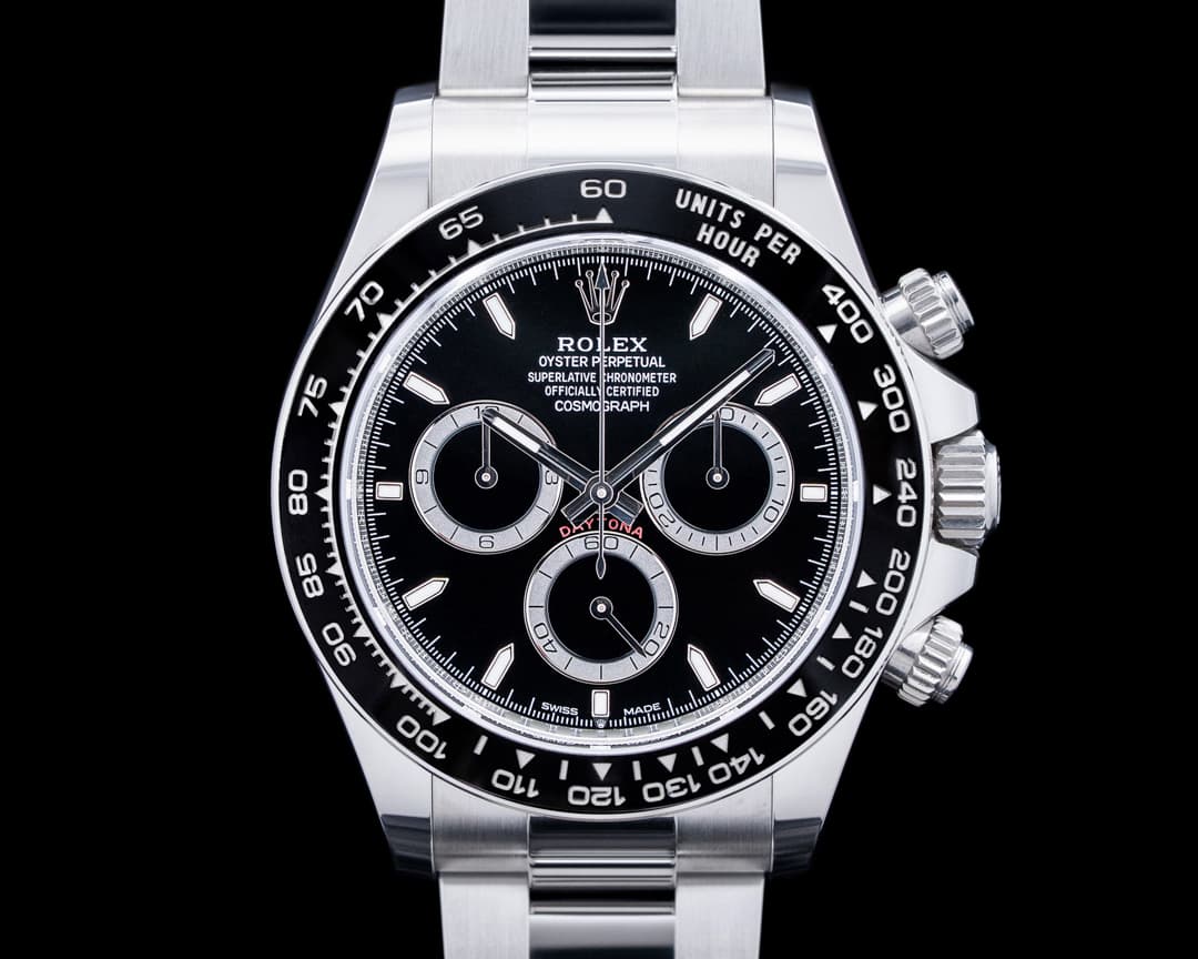 Image of Rolex 126500LN Daytona SS Black Dial 2025 UNWORN