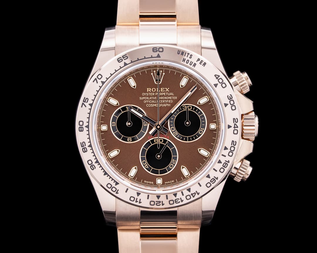 Rolex 116505 Daytona 18K Everose Gold Brown Dial