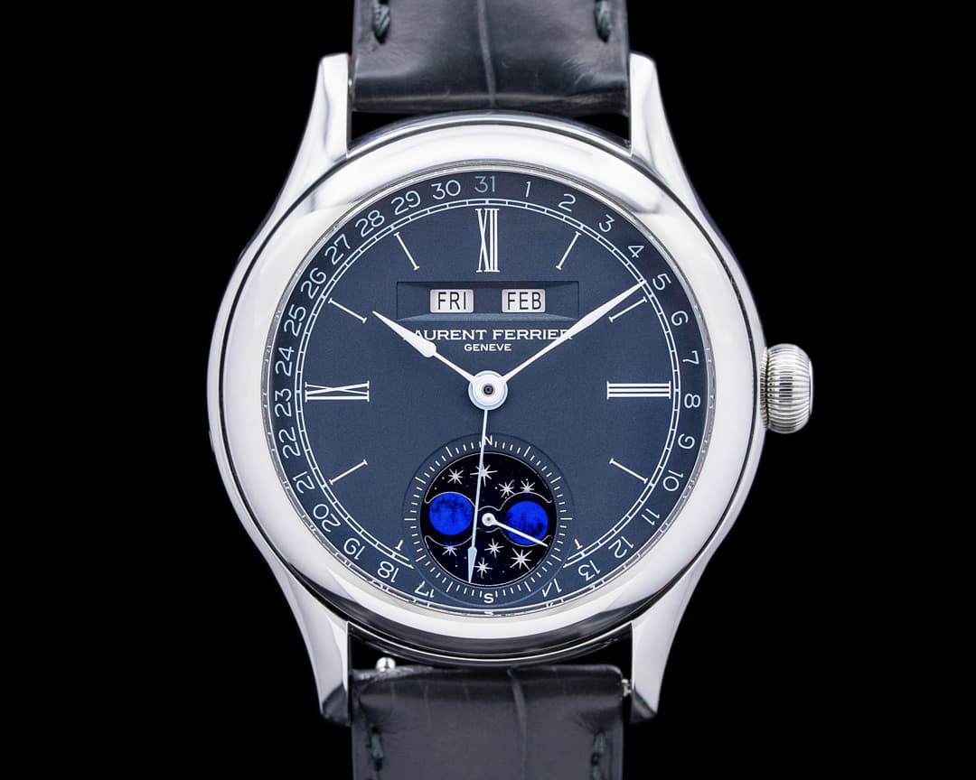 Laurent Ferrier LCF039.AC.C1WC Classic Moon SS Blue Dial 2025
