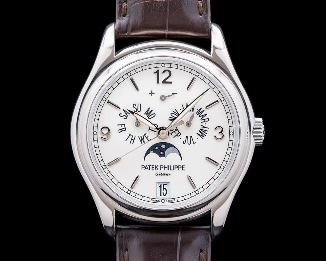 Patek Philippe 5146G Annual Calendar 18K White Gold Cream Ivory Dial