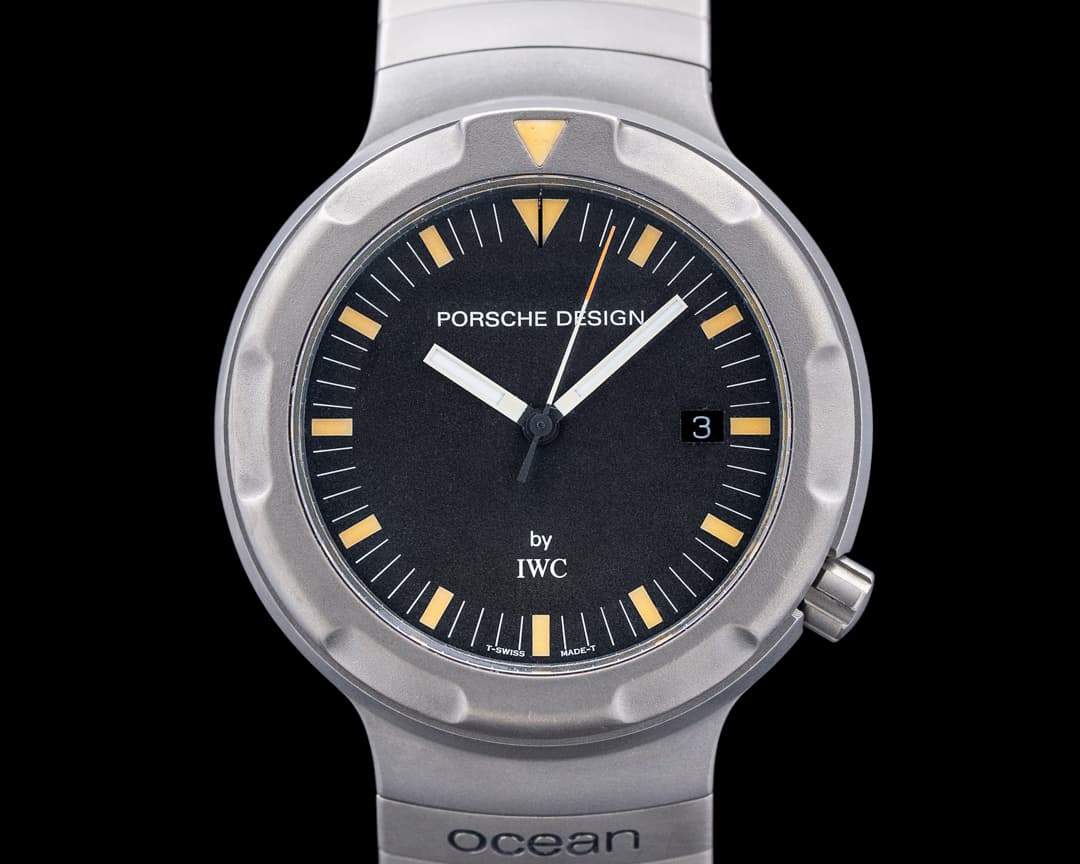 IWC IW3504 Porsche Design Ocean 2000 Titanium Black Dial