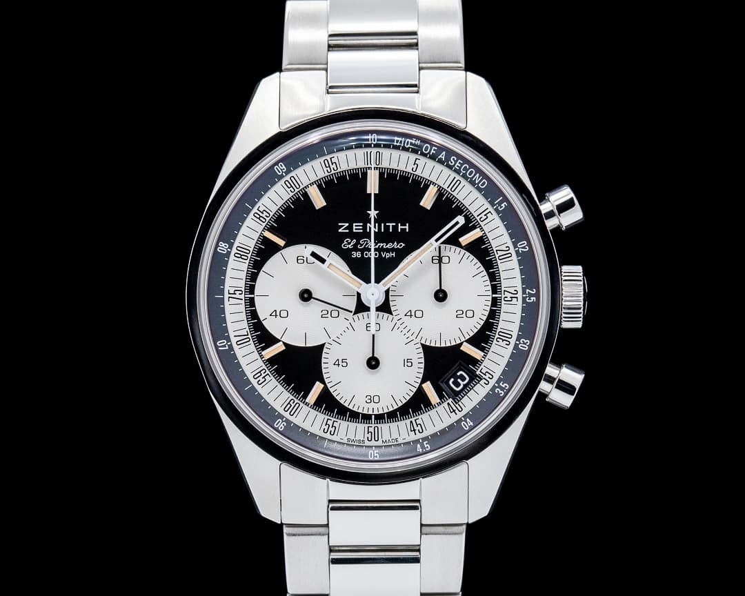 Zenith El Primero Chronomaster Original SS Panda Dial