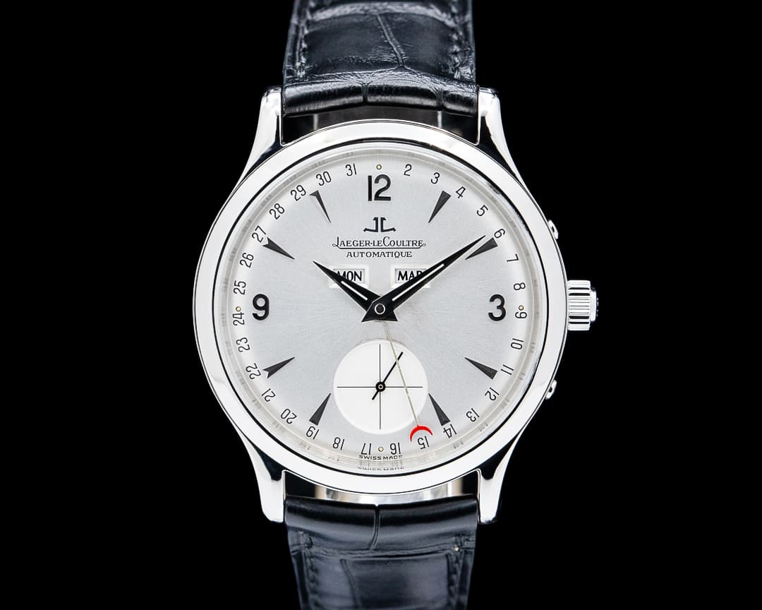 Jaeger LeCoultre 140.8.87 Master Control Calendar SS Silver Dial
