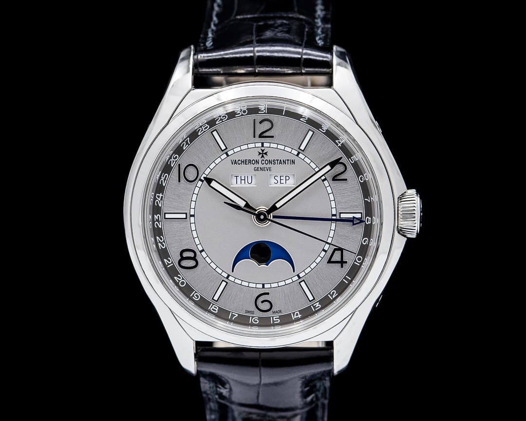 Vacheron Constantin 4000E Fiftysix Complete Calendar SS Silver Dial