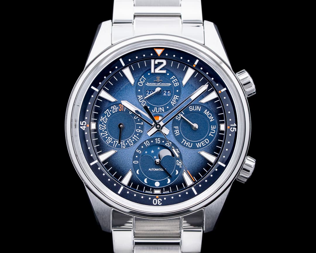 Jaeger-LeCoultre Q9088180 Polaris Perpetual Calendar SS Blue Dial