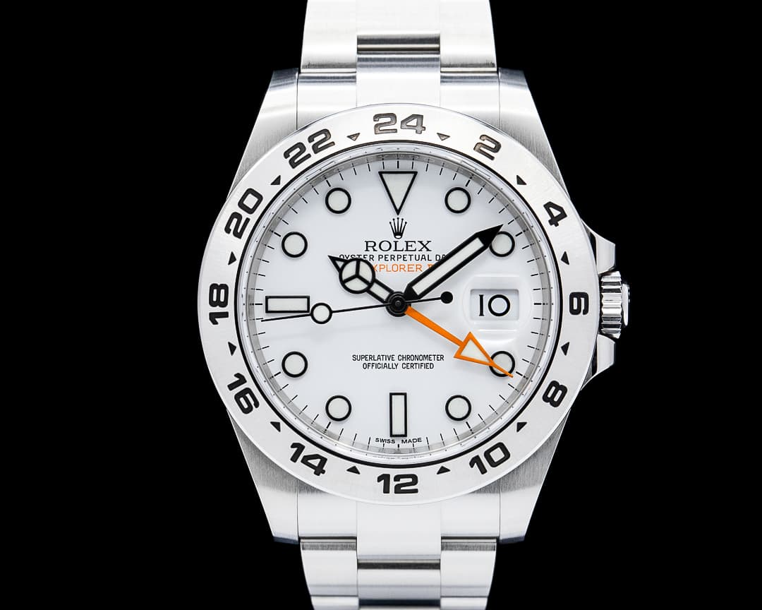 Image of Rolex 216570 Explorer II SS White Dial