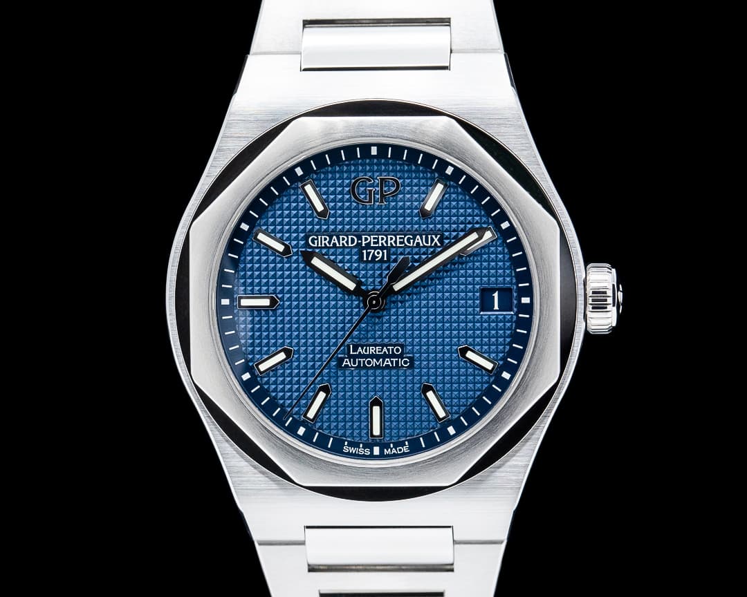 Girard Perregaux Laureato 42MM Automatic SS Blue Dial