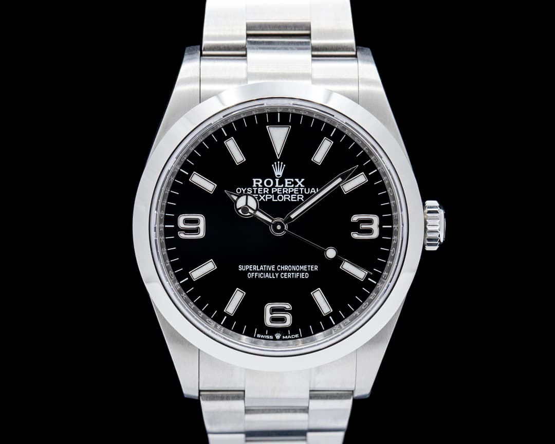 Rolex 124270 Explorer 36MM SS Black Dial