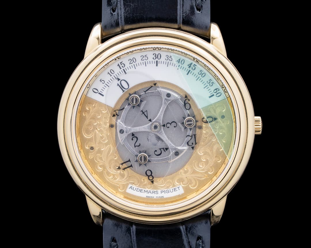 Audemars Piguet 25720BA Star Wheel 18K Yellow Gold Skeleton Dial