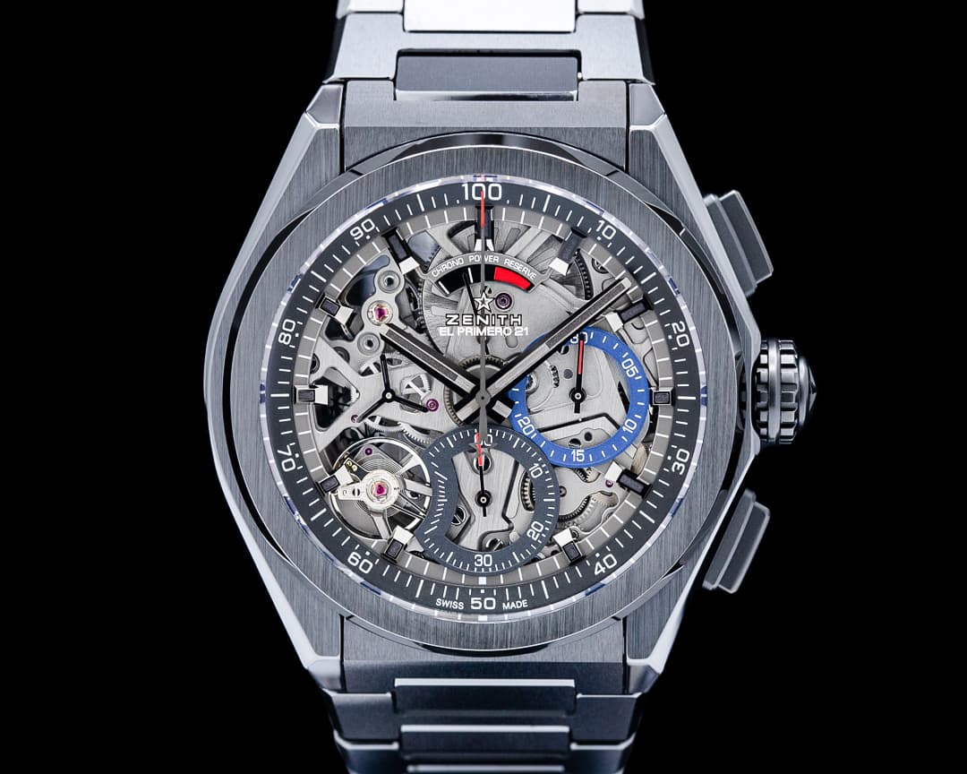 Zenith Defy El Primero 21 Chronograph Black Ceramic Skeleton Dial