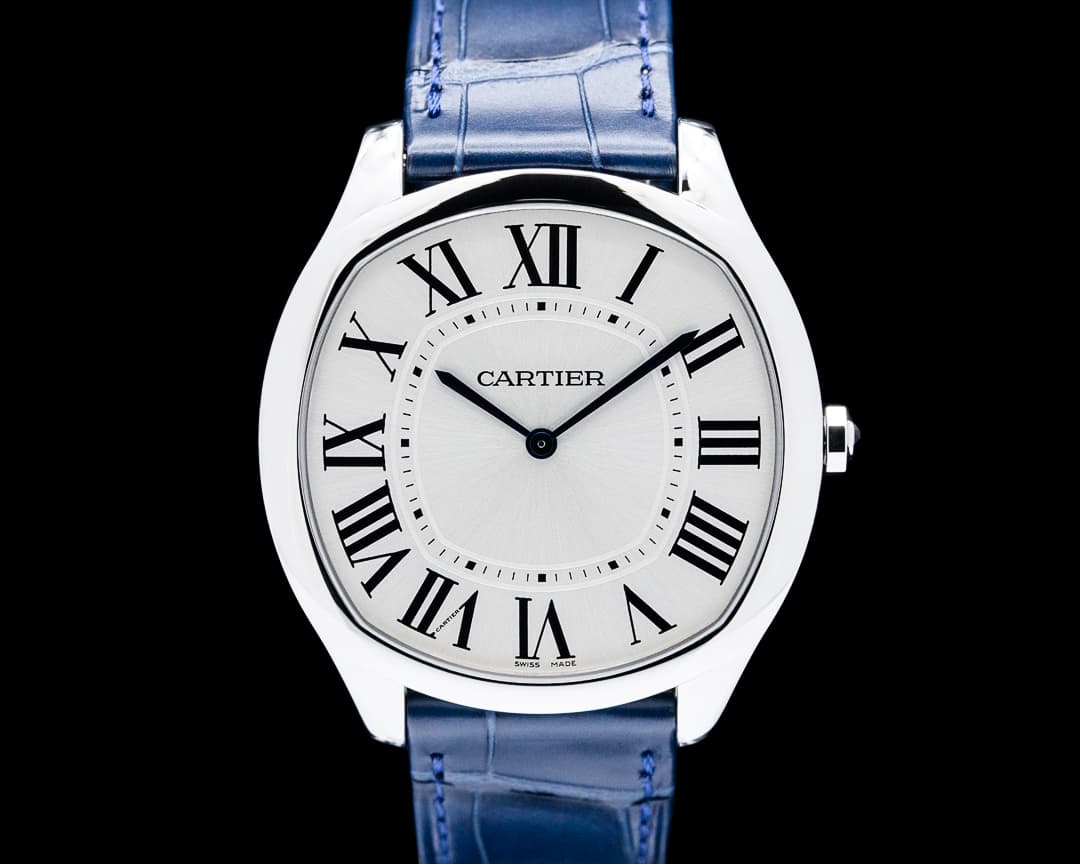 Cartier WSNM0011 Drive de Cartier Extra Flat SS Silver Dial