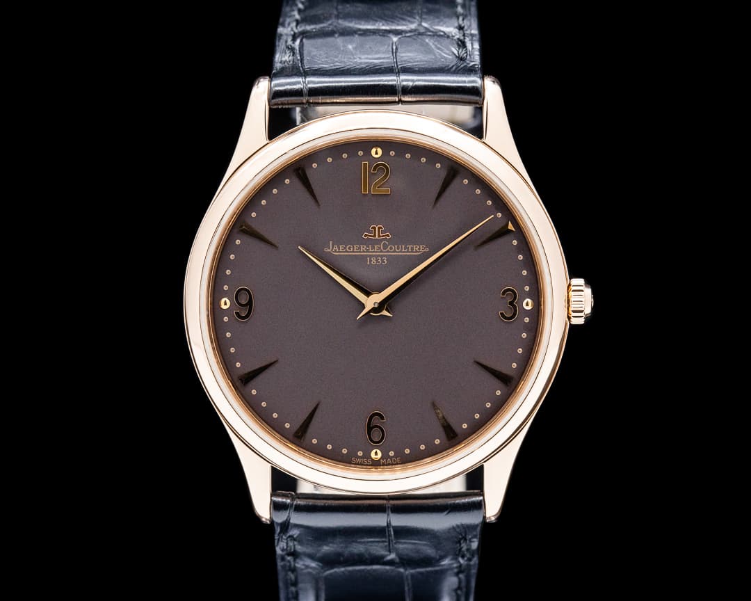 Jaeger LeCoultre 172.2.79.S Master Ultra Thin 18K Rose Gold Gray Dial