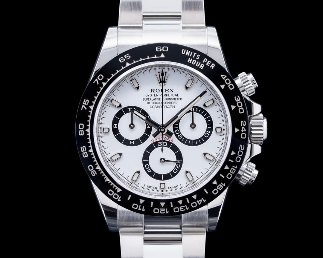 Rolex 116500LN Daytona "Panda" Ceramic SS White Dial