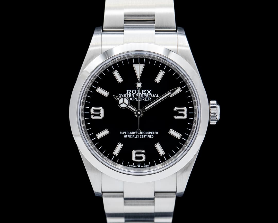 Rolex 124270 Explorer 36MM SS Black Dial