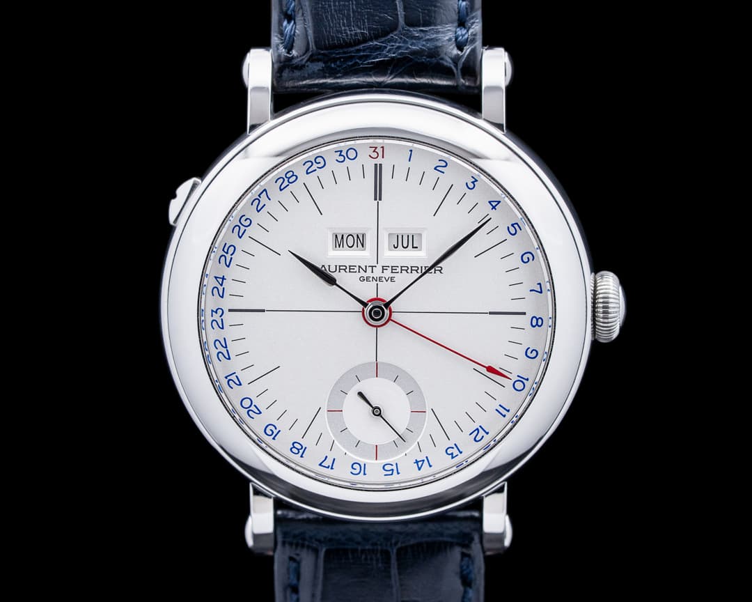Laurent Ferrier LCF025 Galet Annual Calendar SS Silver Dial