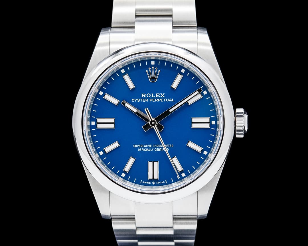 Rolex 134300 Oyster Perpetual 41 SS Blue Dial 2025