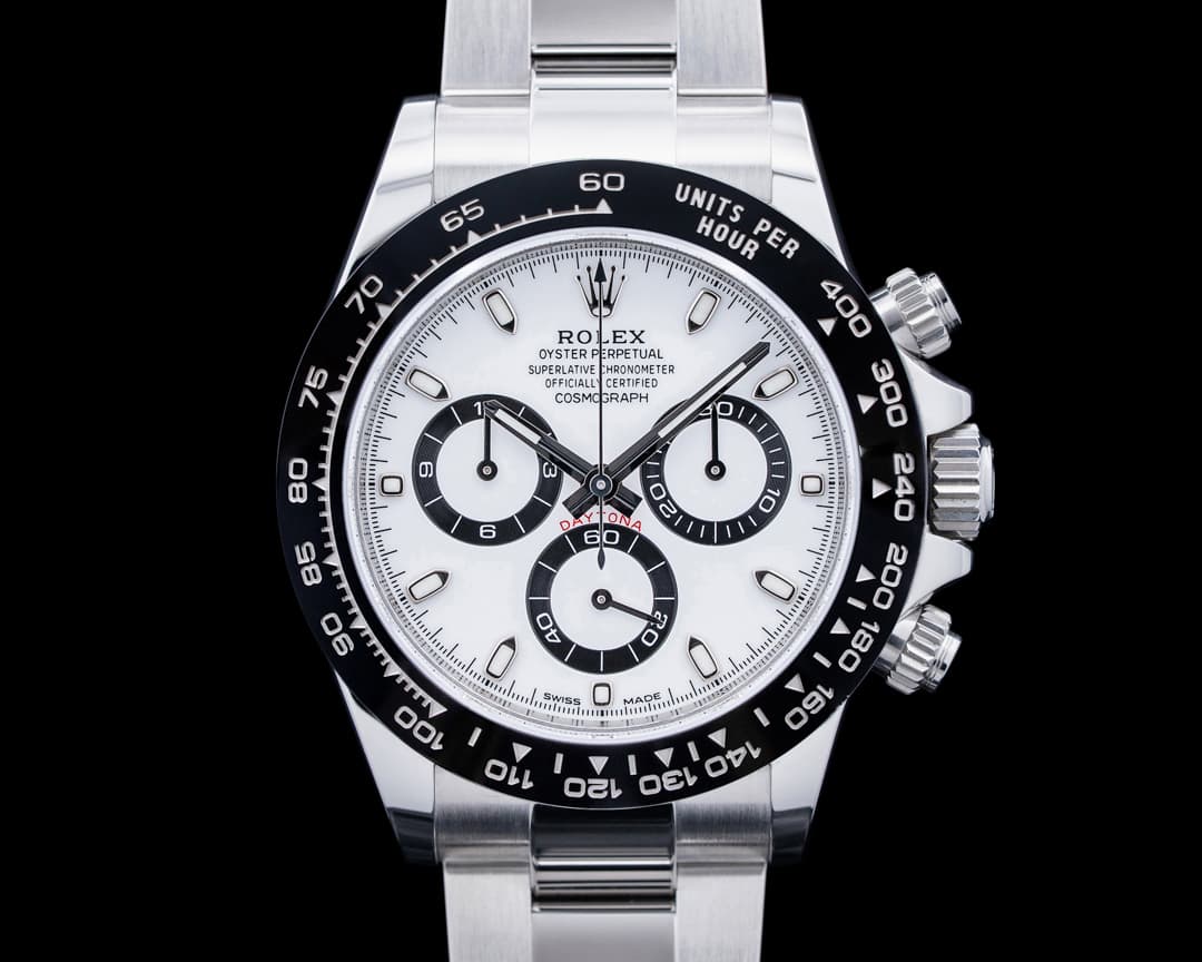 Rolex 116500LN Daytona "Panda" Ceramic SS White Dial