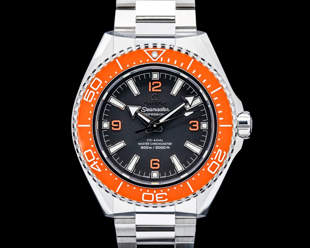 Omega Seamaster Planet Ocean 600M SS Black Dial