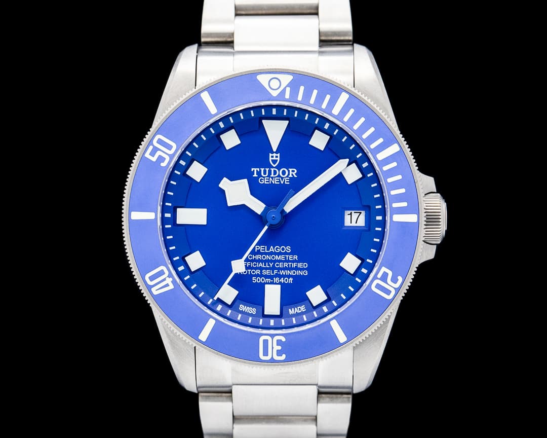 Tudor 25600TB Pelagos Titanium Blue Dial