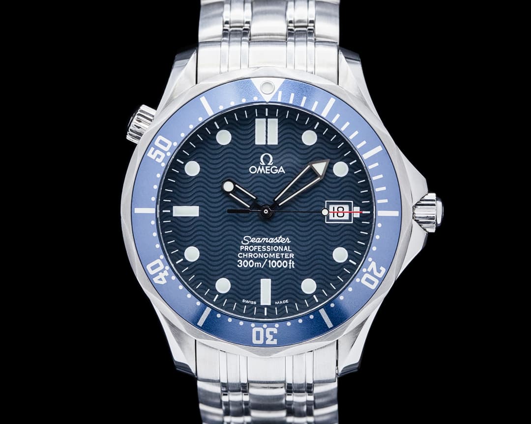 Omega Seamaster Diver 300M SS Blue Dial