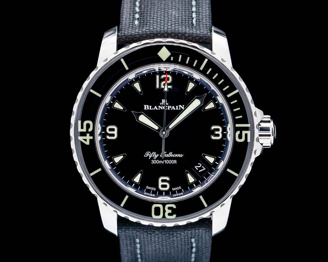 Blancpain 5010 Fifty Fathoms Automatique SS Black Dial 2025
