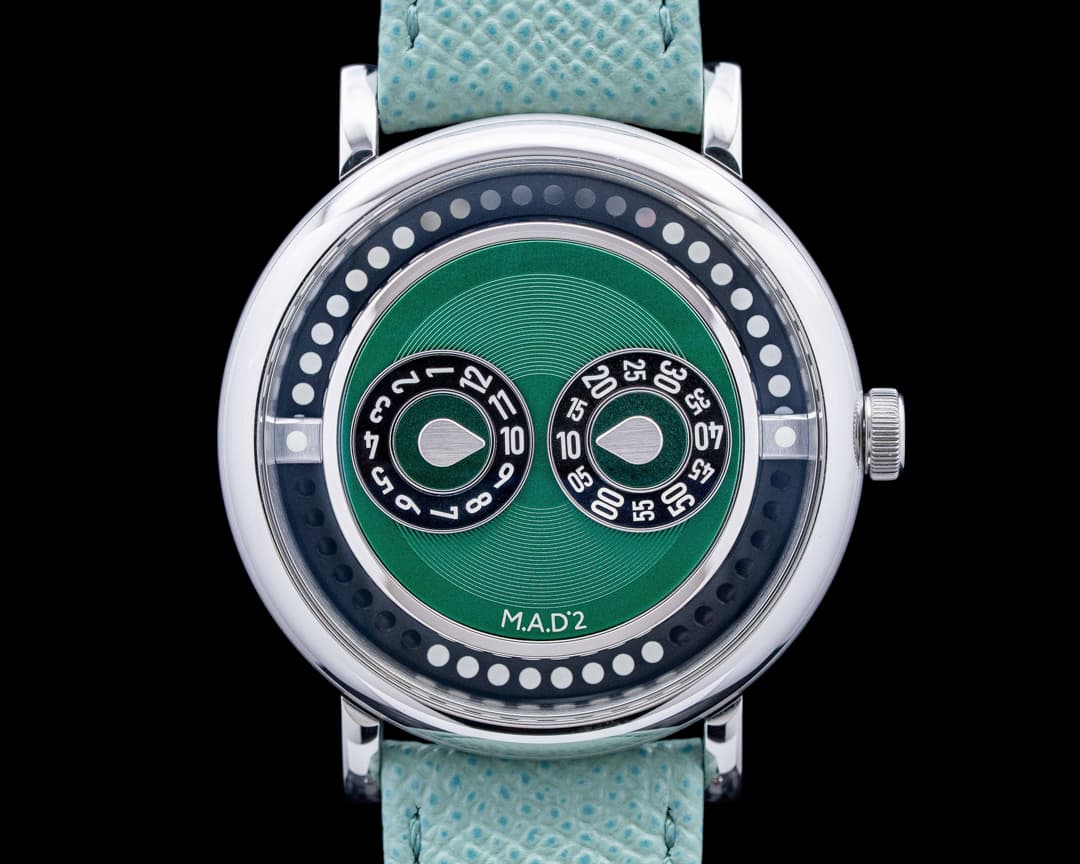 Image of MB&F M.A.D 2 SS Green Dial
