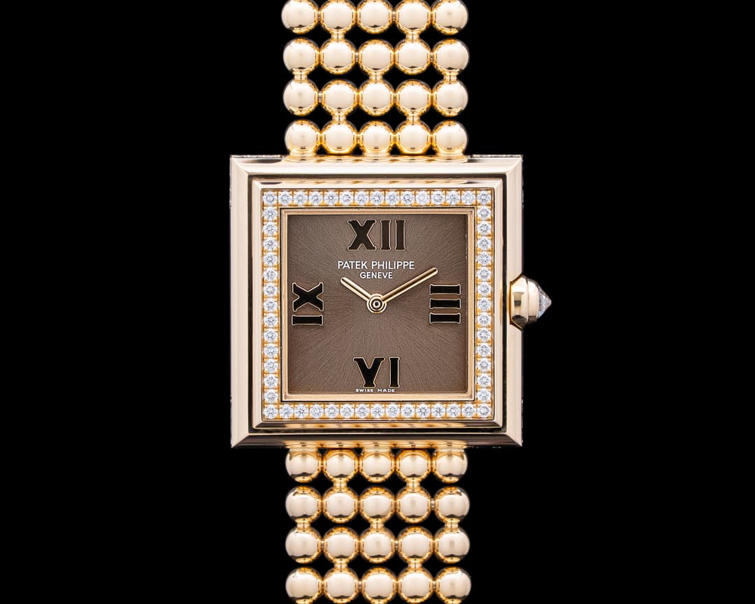 Patek Philippe 4868 Gondolo 18K Rose Gold Brown Dial