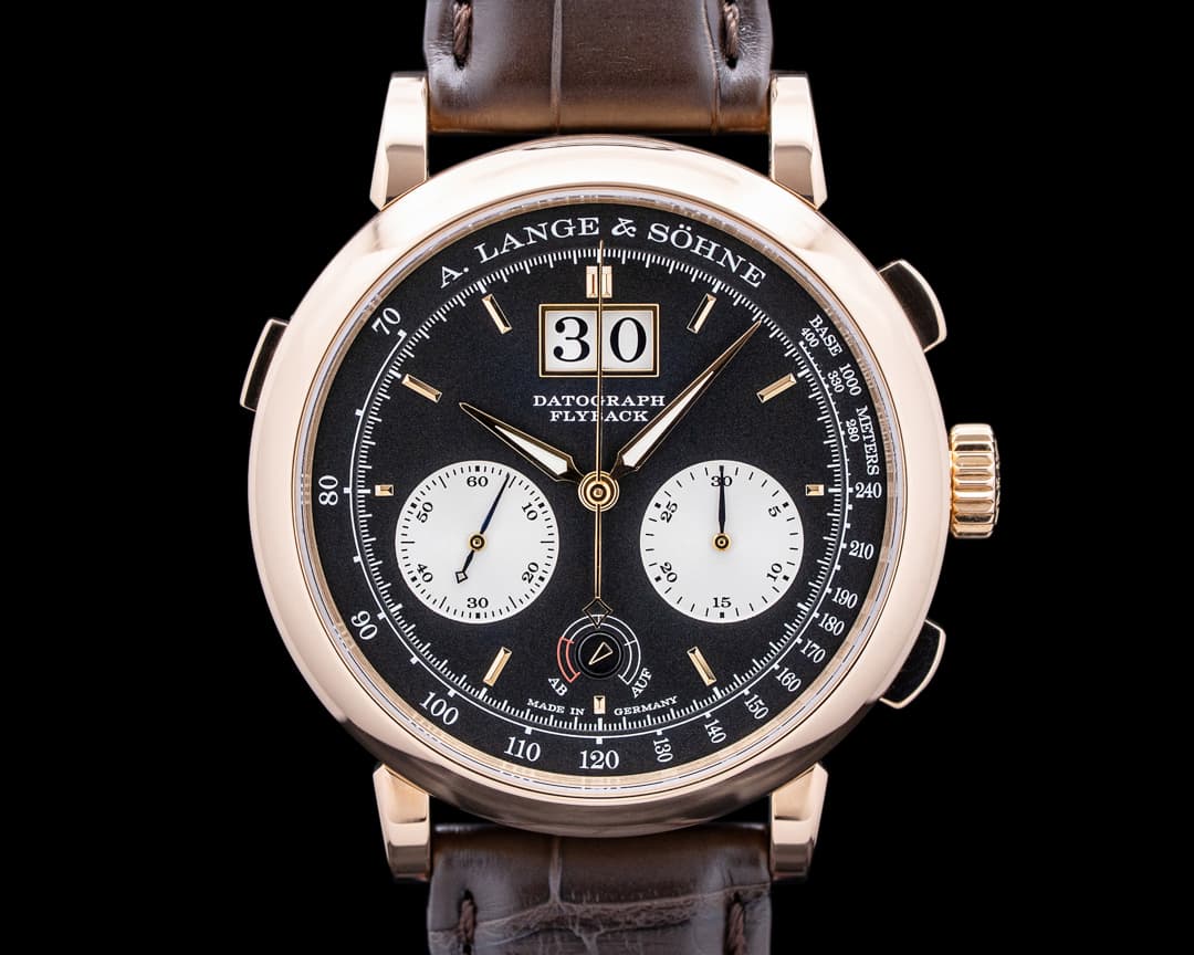 A. Lange & Söhne 405.031 Datograph Up Down 18K Rose Gold Black Dial 2025