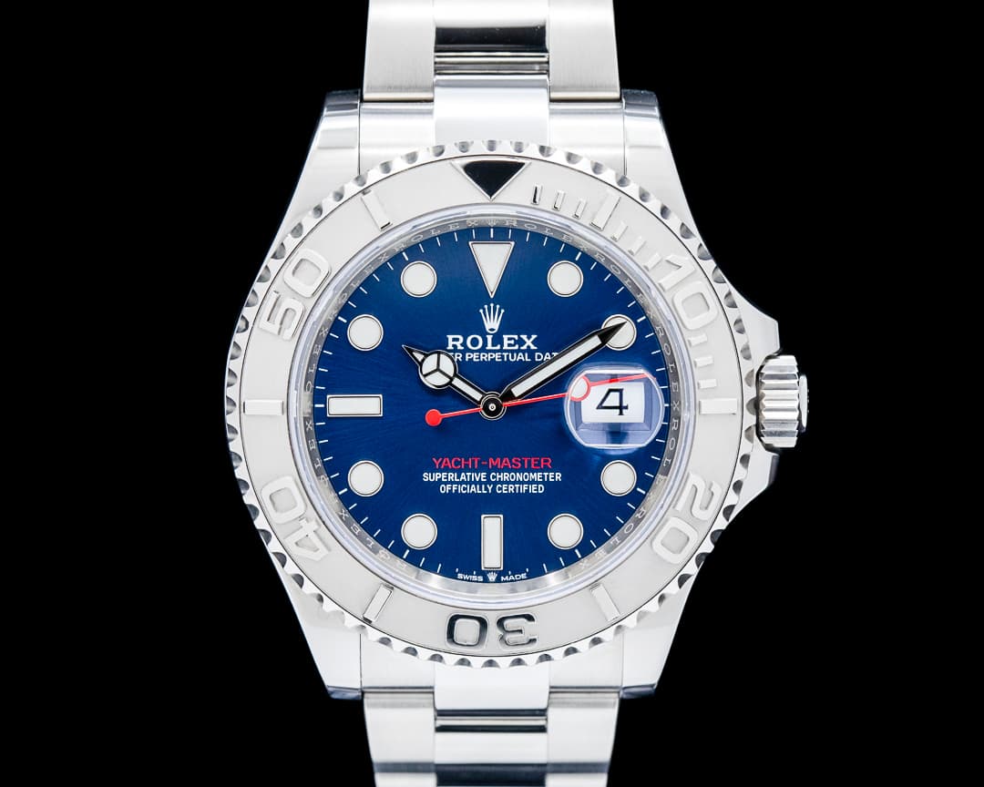 Rolex 126622 Yacht-Master 40MM Platinum Bezel SS Blue Dial