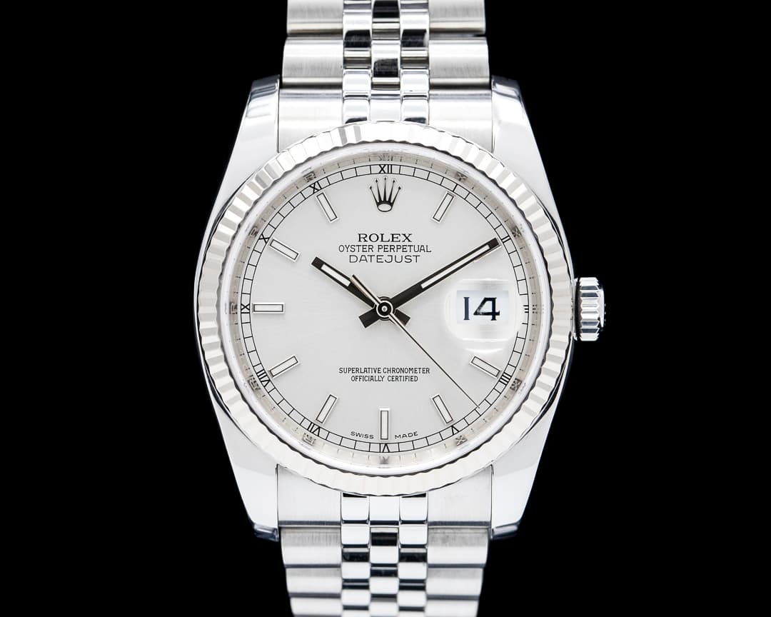 Rolex 116234 Datejust 36MM SS Silver Dial