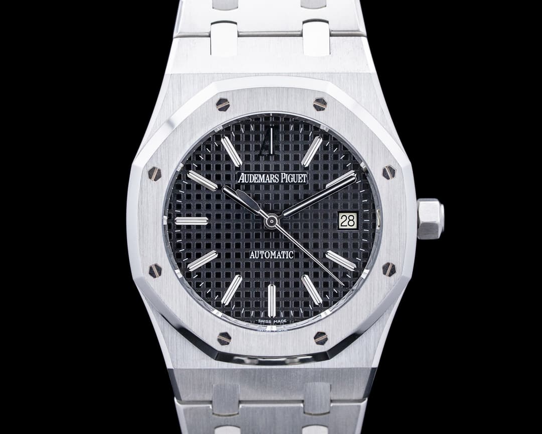 Audemars Piguet 15300ST Royal Oak SS Black Dial