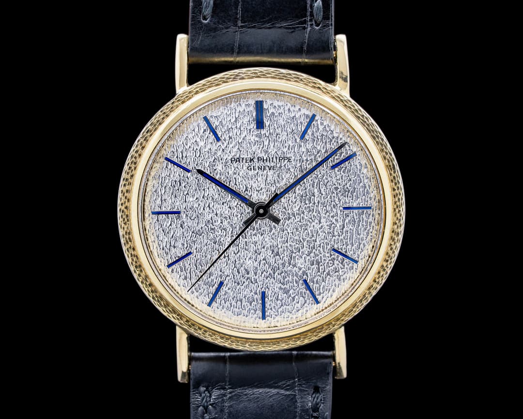 Patek Philippe 3569 Calatrava "Backwind" 18K Yellow Gold Silver Dial