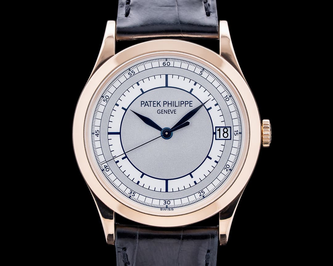 Patek Philippe 5296R Calatrava Automatic 18K Rose Gold Silver Dial