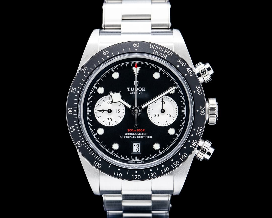 Tudor 79360N Black Bay Chronograph SS Black Dial