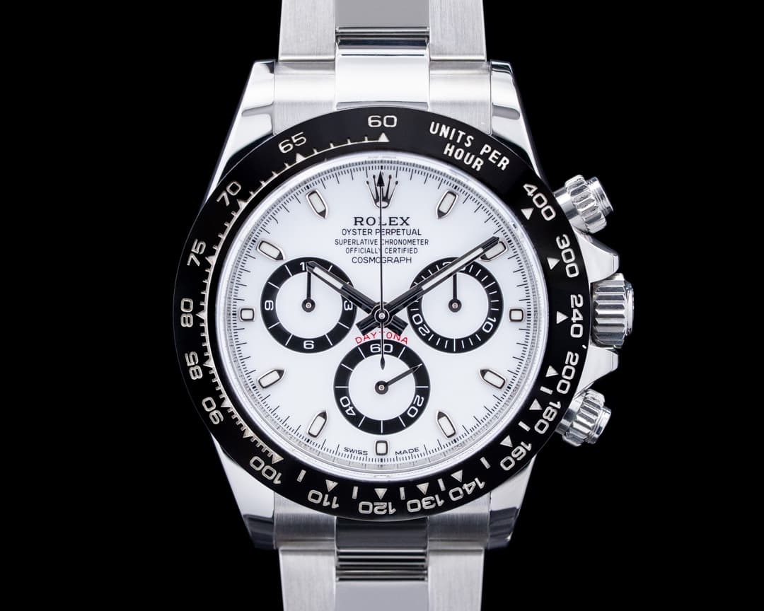 Rolex 116500LN Daytona "Panda" Ceramic SS White Dial