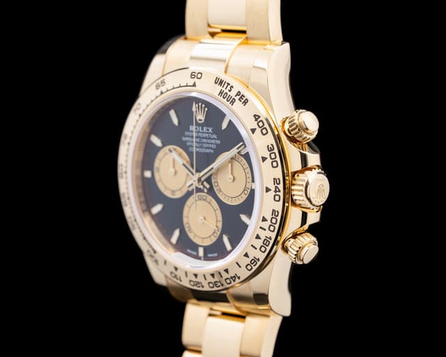 Rolex 126508 Daytona 18K Yellow Gold Black Dial 2025 126508 for Sale ...