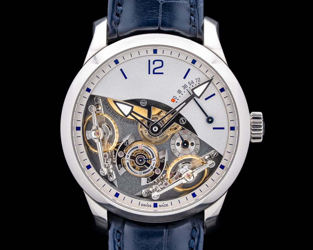 Image of Greubel Forsey Double Balancier 18K White Gold Skeleton Dial