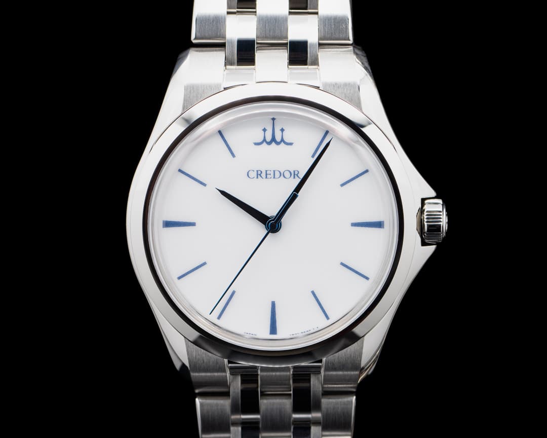 Credor GCLX999 Kuon SS White Porcelain Dial