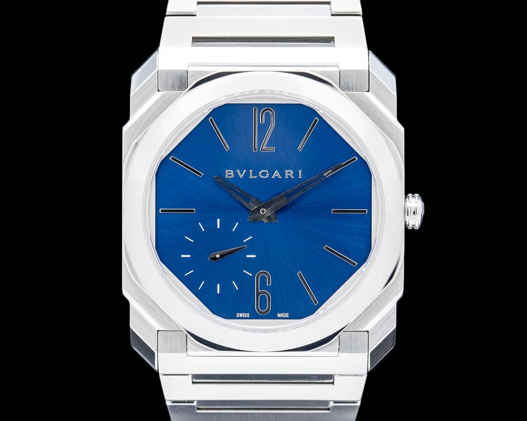 Bulgari 103431 Octo Finissimo Automatic SS Blue Dial