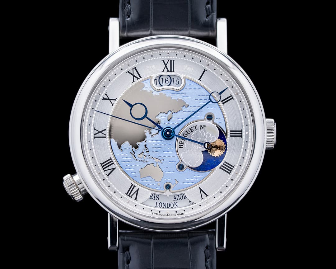 Breguet 5717PT Classique Hora Mundi Platinum "ASIA"