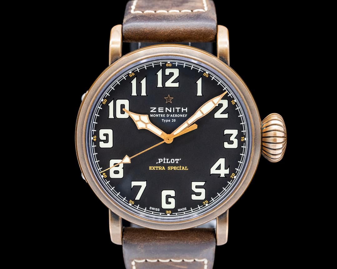 Image of Zenith Pilot Type 20 Extra Special Bronze Black Dial